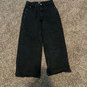 BDG Black Flare Wide-Leg Jeans